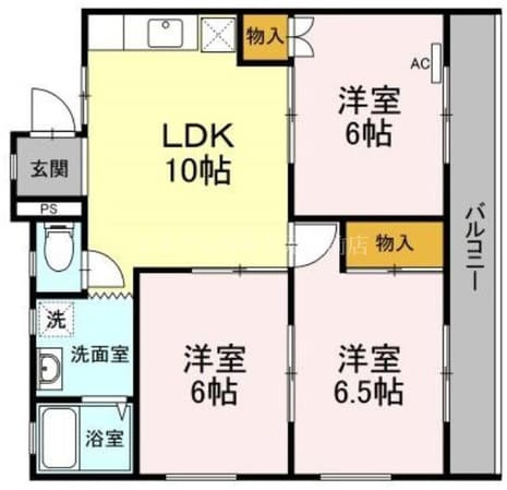 大森サンハイムの物件間取画像